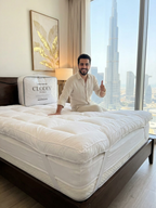 Clodiy™ Cloud MattressTopper +Free two pillows + Free Delivery Today!Don’t miss Offer